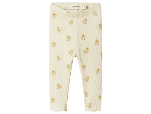 Lil Atelier turtledove duck leggings